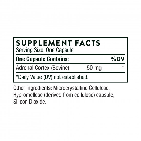 Thorne Adrenal Cortex - 60 caps 2023-10-3083 Thorne Adrenal Cortex - 60 caps 2023-10-3083