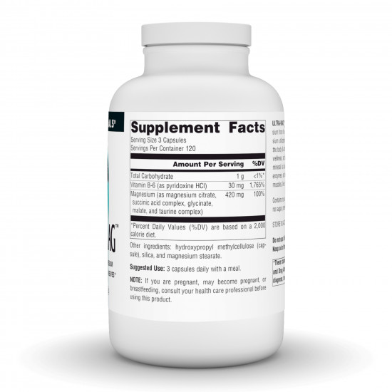 Source Naturals Ultra-Mag - 360 vcaps 2023-10-3287 Source Naturals Ultra-Mag - 360 vcaps 2023-10-3287
