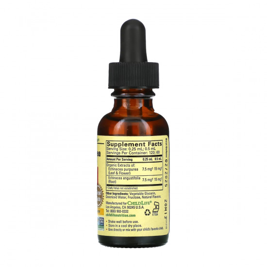 ChildLife Essentials Echinacea Liquid Drops - 30ml 2023-10-3711 ChildLife Essentials Echinacea Liquid Drops - 30ml 2023-10-3711
