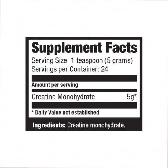 Creatine Monohydrate - 120g Creatine Monohydrate - 120g