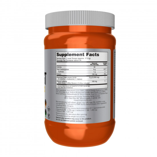 Now Foods BCAA Blast Powder - 600g Tropical Punch 2023-10-4526 Now Foods BCAA Blast Powder - 600g Tropical Punch 2023-10-4526