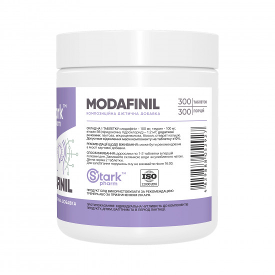 Stark Pharm Modafinil - 300 caps 2023-10-5034 Stark Pharm Modafinil - 300 caps 2023-10-5034
