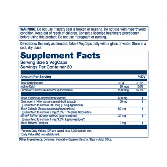 Solaray Womens Health Perimenopause - 60 vcaps (До 10.25) 2023-10-5096 Solaray Womens Health Perimenopause - 60 vcaps (До 10.25) 2023-10-5096