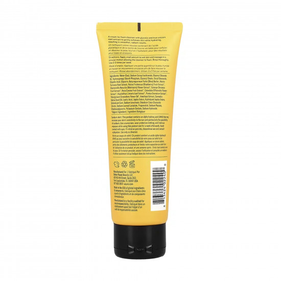 Acure Resurfacing 1% Glycolic Acid & Unicorn Root Cleanser - 118 ml 2023-10-5450 Acure Resurfacing 1% Glycolic Acid & Unicorn Root Cleanser - 118 ml 2023-10-5450