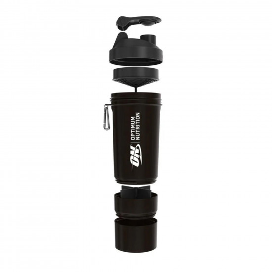 Optimum Nutrition Smart Shake Decathlon 3 in 1 - 600ml Black 2023-10-5677 Optimum Nutrition Smart Shake Decathlon 3 in 1 - 600ml Black 2023-10-5677