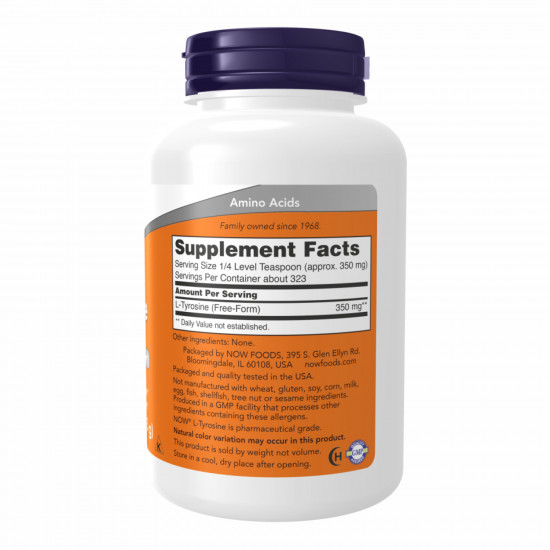 L-Tyrosine Powder - 113g L-Tyrosine Powder - 113g