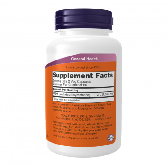 MSM 1000mg - 240 vcaps MSM 1000mg - 240 vcaps