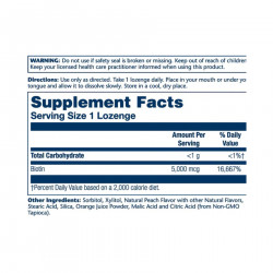 Biotin 5000mcg - 60 vcaps