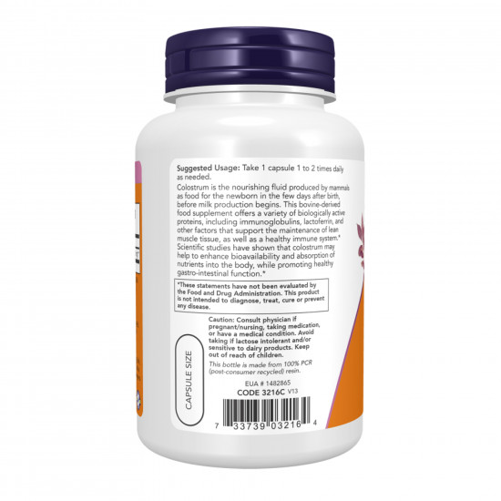 Colostrum 500mg - 120 vcaps Colostrum 500mg - 120 vcaps