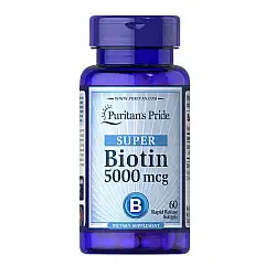 Biotin 5000 mcg - 60 caps