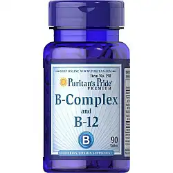B-Complex B-12 - 90tabs (Повреждена банка)