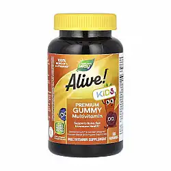 Alive! Premium Children's Gummy Multivitamin - 90 gummies Cherry, Orange Grape