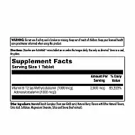 B-12 Methylcobalamin and Adenosylcobalamin 2000mcg - 60 tabs