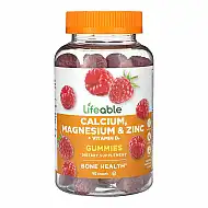 Calcium Magnesium & Zinc + Vitamin D Adult - 90 gummies
