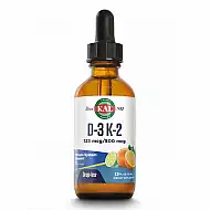 D3 K2 DropIns 125mcg - 2 oz Citrus (Затертая дата)