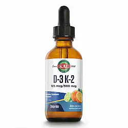 D3 K2 DropIns 125mcg - 2 oz Citrus (Затерта дата)