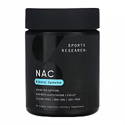 NAC - N-Acetyl-L-Cysteine 600mg - 90 vcaps