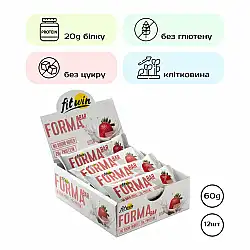 Forma Bar - 12x60g Strawberry yogurt