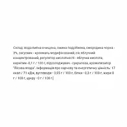 Fitnes Jam Sugar Free + L Carnitine - 200g Forest Fruit (Пошкоджена банка)
