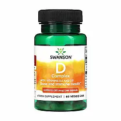 D Complex D2 abd D3 2000iu(50mcg) - 60caps