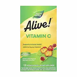 Alive! Vitamin C - 120 vcaps