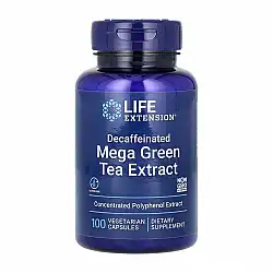 Decaffeinated Mega Green Tea Extract - 100 vcaps