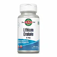 Lithium Orotate 5mg - 60 vcaps