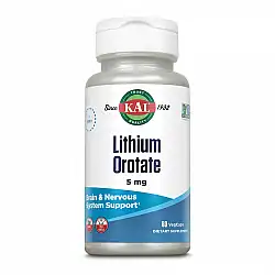 Lithium Orotate 5mg - 60 vcaps