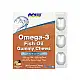 Now Foods Omega-3 Fish Oil - 36 Gummy Chews (Пошкоджена упаковка) 2024-11-0014