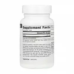 Taurine 500 mg - 60 tabs