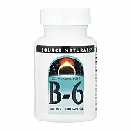 Vitamin B-6 100 mg - 100 tabs (Повреждена этикетка)