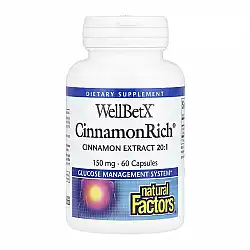 WellBetX CinnamonRich 150mg - 60 caps