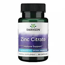 Zinc Citrate 50mg - 60caps (Повреждена банка)