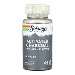 Activated Charcoal, Coconut 280mg - 90 vcaps