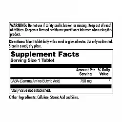 Gaba 750mg - 90 tabs
