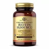 Biotin 10,000mcg - 120 vcaps