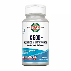 C 500 + Rose Hips & Bioflavonioids Sustained Release - 100 tabs
