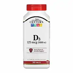 D3 125 mcg (5000 IU) - 360 tabs