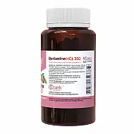 Berberine HCL 350mg - 60 caps