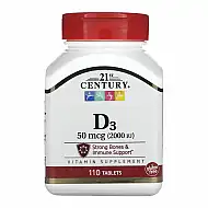 D3 50 mcg (2000 IU) - 110 tabs