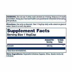 Quercetin 500mg - 90 vcaps