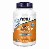 Ultra Omega 3-D Softgels - 90 softgels (Пошкоджена банка)