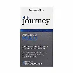 His Journey Once Daily Multi - 30 tabs