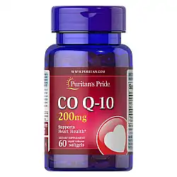 Q-SORB™ Co Q-10 200 mg - 60 Rapid Release Softgels