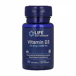 Vitamin D3 25 mcg (1000 IU) - 90 softgels