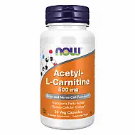 Acetyl L-Carnitine 500mg - 50 vcaps (Пошкоджена етикетка)