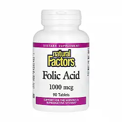 Folic Acid 1mg - 90 tabs