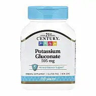 Potassium Gluconate 595 mg - 110 tabs