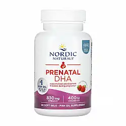 Prenatal DHA - 90 softgels Strawberry