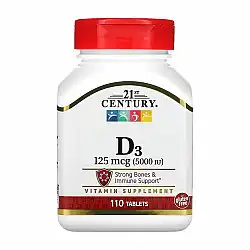 D3 125 mcg (5000 IU) - 110 tabs